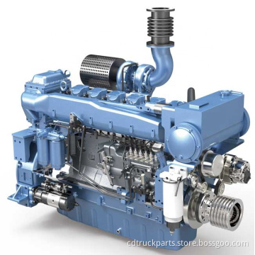 Original Cheap Price 371-420hp Weichai Marine Diesel Engine With Gearbox WD12C350-18